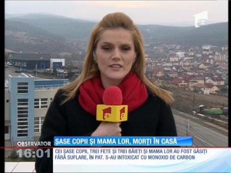 Şase copii şi mama lor au fost găsiţi morţi în casă, în Racoviţa