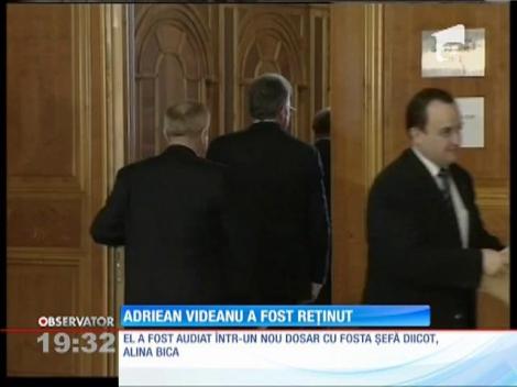 Adriean Videanu a fost reţinut de procurorii DNA