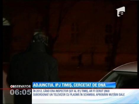 Adjunctul şefului IPJ Timiş, Gheorghe Popescu, cercetat de DNA