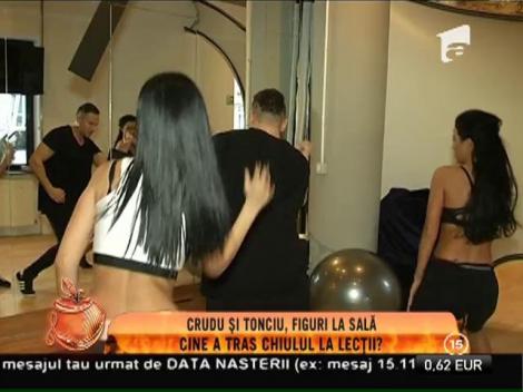 Daniela Crudu și Andreea Tonciu iau lecții de dans