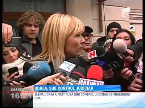Elena Udrea, sub control judiciar