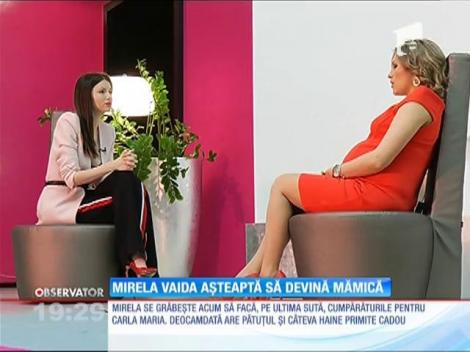 Mirela Boureanu Vaida aşteaptă să devină mămică