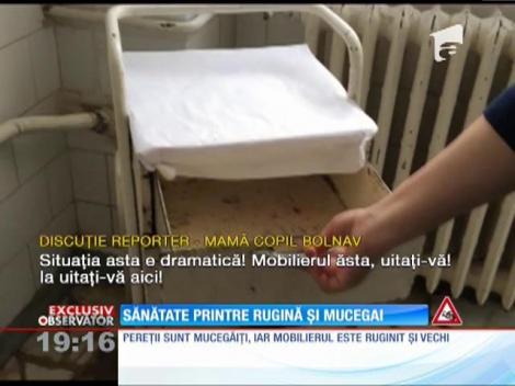 Spitalului Judeţean de Urgenţă din Călăraşi, condiții de lagăr
