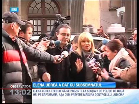 Elena Udrea face cărări la poliţie