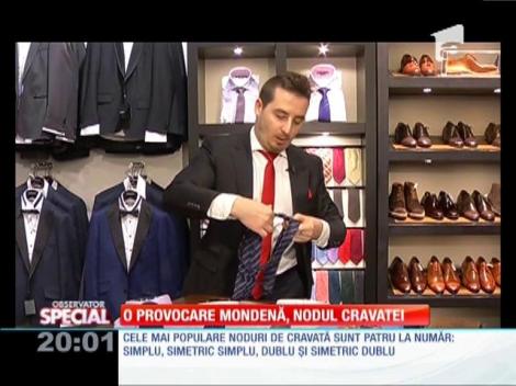 Special! O provocare mondenă, nodul cravatei