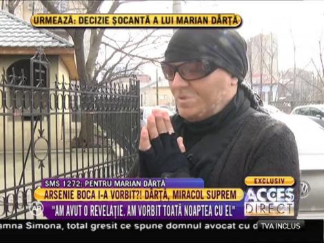Arsenie Boca i-a vorbit!?! Dârță, miracol suprem