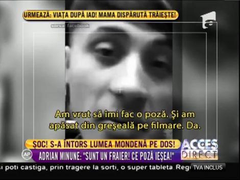 Adrian Minune a făcut-o lată!