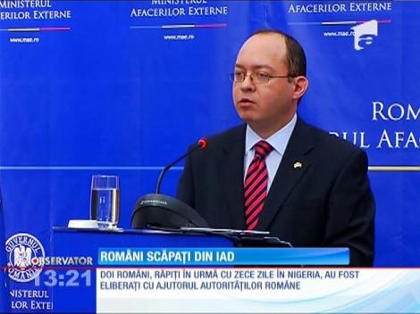 Români scăpaţi din iadul nigerian