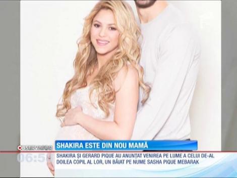 Shakira a devenit mamă pentru a doua oară