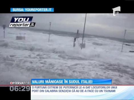 Furtună violentă în Italia