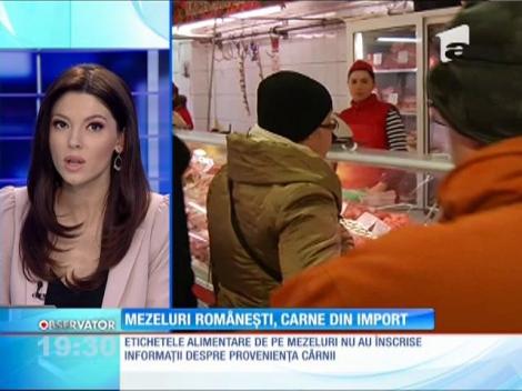 Mâncăm mezeluri româneşti, făcute din carne nemţească