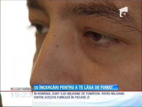 10 încercări pentru a te lasă de fumat