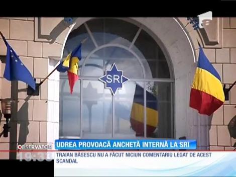 Elena Udrea a provocat o anchetă internă la SRI