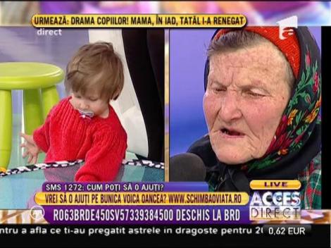 Bunica eroină: ”Cei de la Protecția Copilului au vrut să mi-o ia pe Daniela”