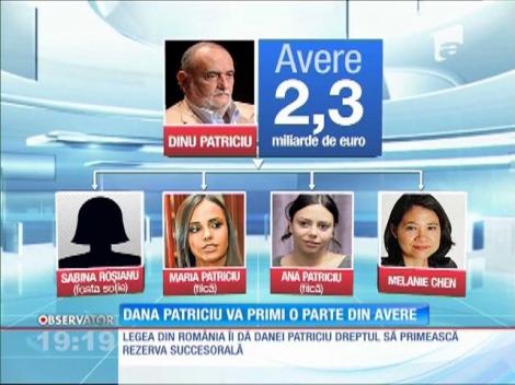 Dana Patriciu va primi o parte din avere