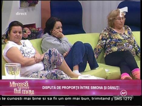 Dispută de proporții între Simona și Dănuț!