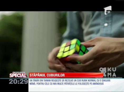 Special! Stăpânul cuburilor Rubik