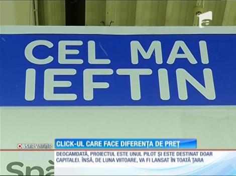 Produsele cele mai ieftine, la un click distanță