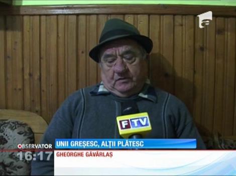 S-a trezit cu poprire pe pensie pentru datoria altuia