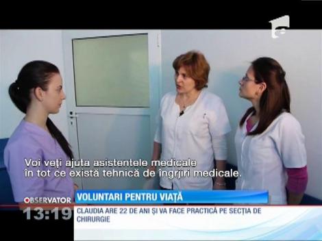 35 de tineri din Buzău au început să facă muncă voluntară în spitalul judeţean