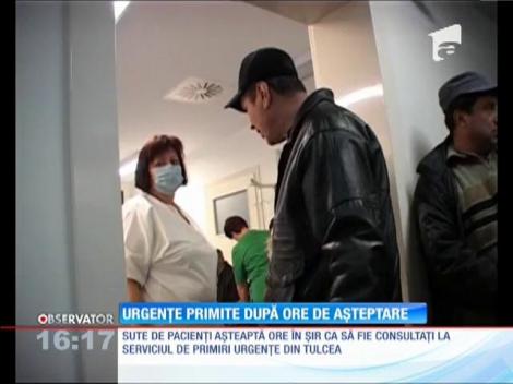 Urgențe primite după ore de așteptare la spitalul judeţean din Tulcea