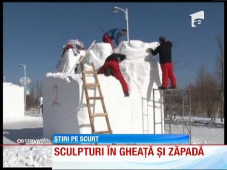 Spectacol de gheaţă şi zăpadă în China