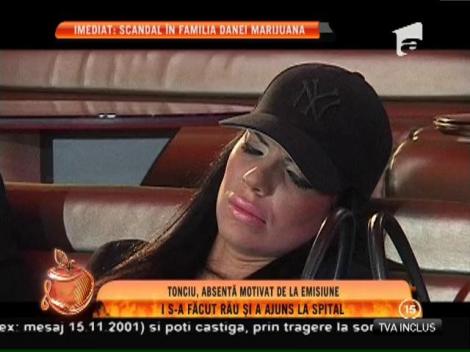 Andreea Tonciu a ajuns de urgenţă la spital!