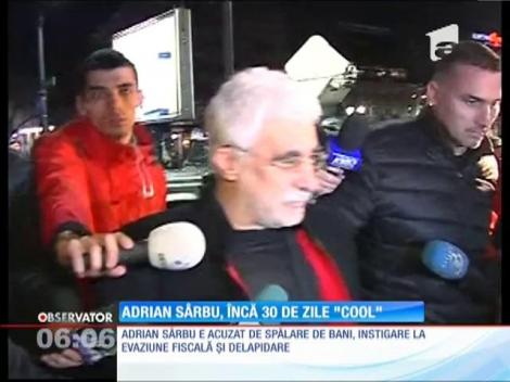 Adrian Sârbu a fost arestat preventiv în această noapte