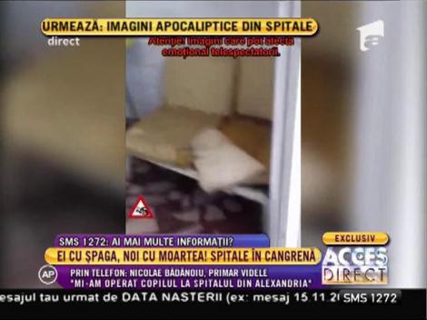 Primar localității din Videle: ”Mi-am operat copilul la spitalul din Alexandria”