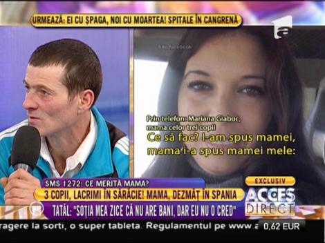 Mama celor 3 copii părăsiți: ”Mi-e dor de copiii mei”