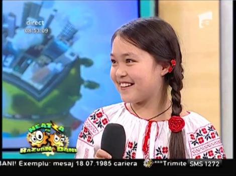 Sara Nukina, micuţa româncă/japoneză