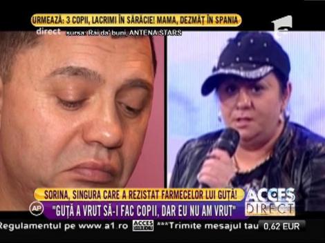 Sorina, singura care a rezistat farmecelor lui Nicolae Guţă