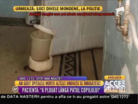 Maternitatea din Lugoj, iegrasie, mucegai și băi insalubre!