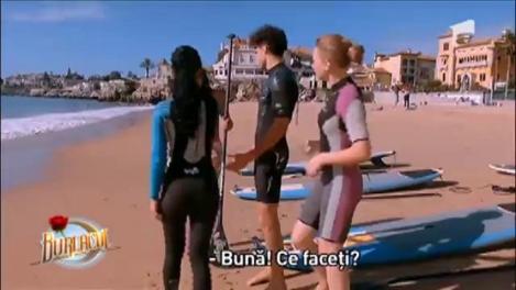 S-au dezbrăcat reciproc și au dat frâu liber imaginației! Burlacul, senzații tari alături de două concurente