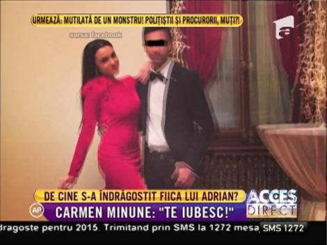 Fiica lui Adrian Minune țintește sus! Uite pe ce manechin celebru a pus ochii Carmen