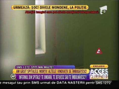 Maternitatea din Buzău, o ruină urât mirositoare