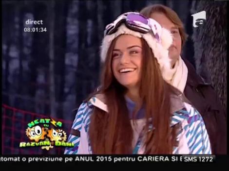 Răzvan și Dani aniversează cei șapte ani de matinal pe pârtie, la Predeal!