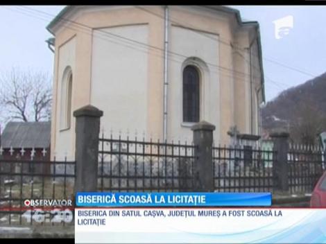 Biserică scoasă la licitaţie