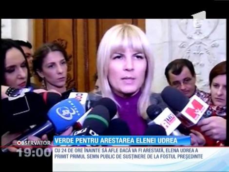 Parlamentarii jurişti au dat avizul pentru arestarea Elenei Udrea, în dosarul Gala Bute
