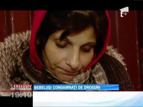 Bebeluși condamnați de droguri