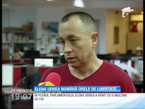 Elena Udrea numără orele de libertate