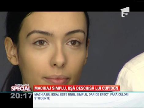 Special! Machiaj simplu, ușă deschisă lui Cupidon