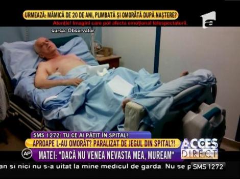 Matei Vochin, paralizat de mizeria din spital