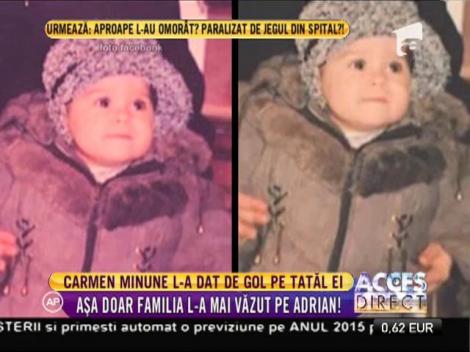 Carmen Minune l-a dat de gol pe tatăl ei