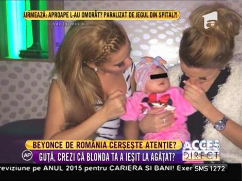 Beyonce de România, disperată după atenție