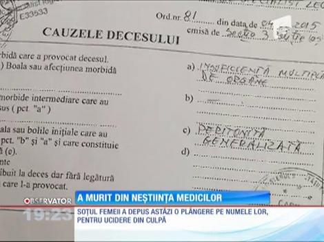 O tânără mămică a murit din neștiința medicilor