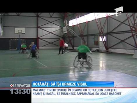 Baschet în scaun cu rotile