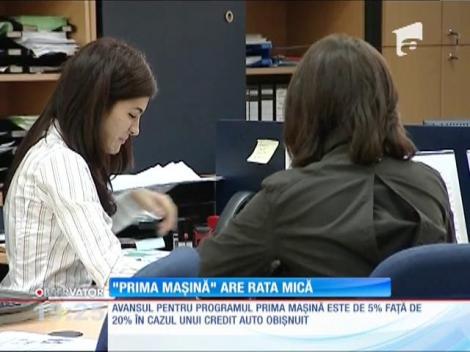 "Prima Mașină" are rata mică