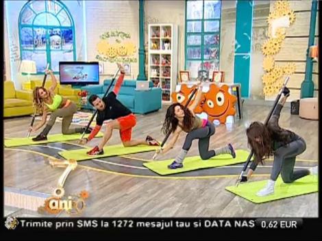 Ai dureri de spate îngrozitoare? Florin Neby, instructorul fitness de la "Neatza", te învaţă cum să scapi de ele