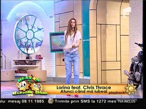 Premieră! Lorina feat. Chris Thrace - ”Atunci când mă iubeai”